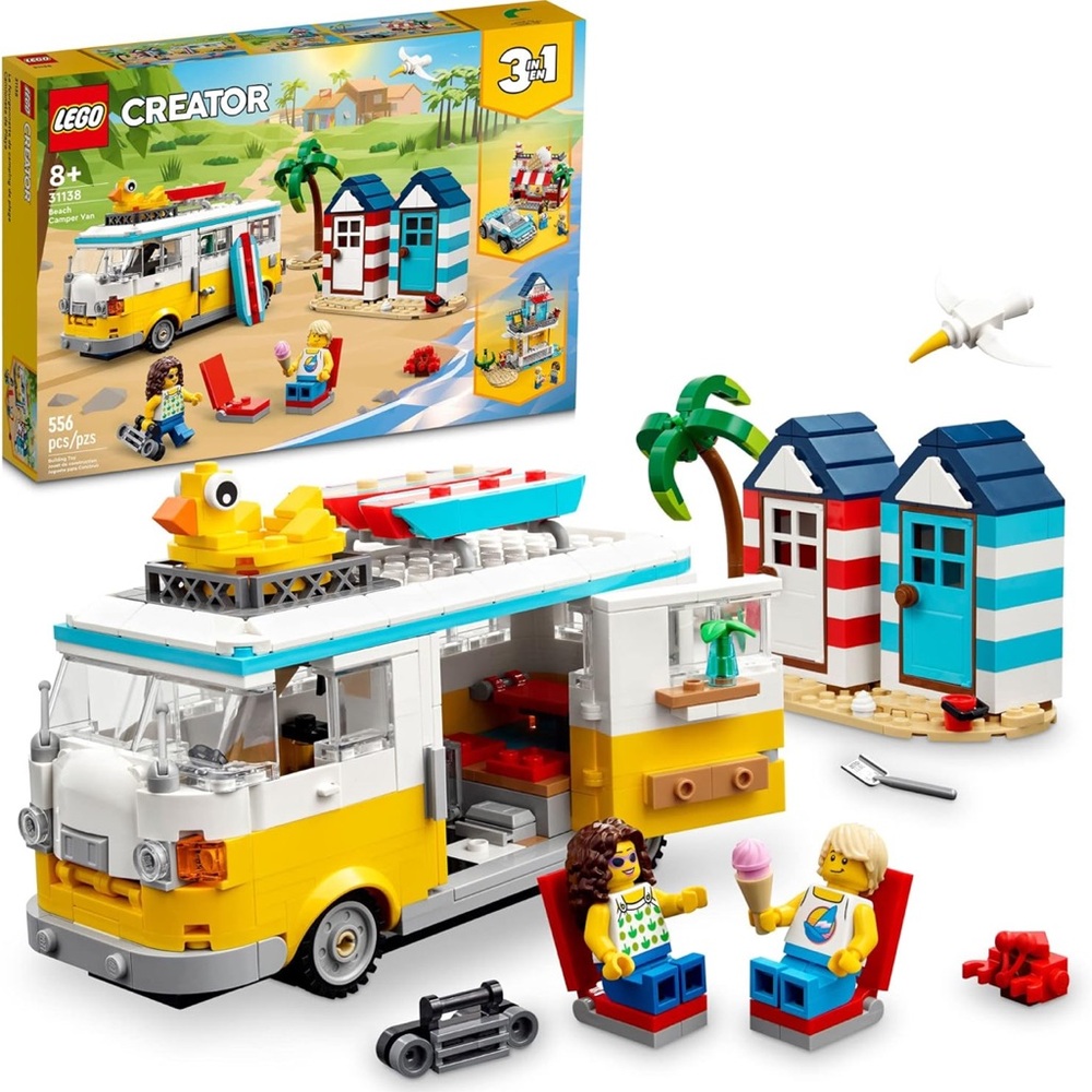 LEGO 3-in-1 Beach House Set - Multicolor